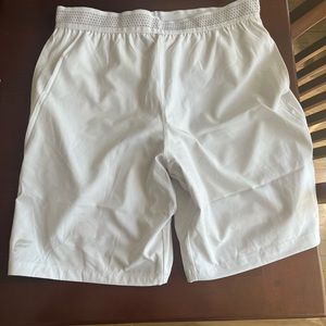 The Fundamental Lined Men’s Fabletics shorts, 9 inch, size medium